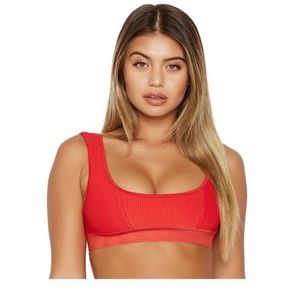 NWT Frankies Bikinis Drew Top